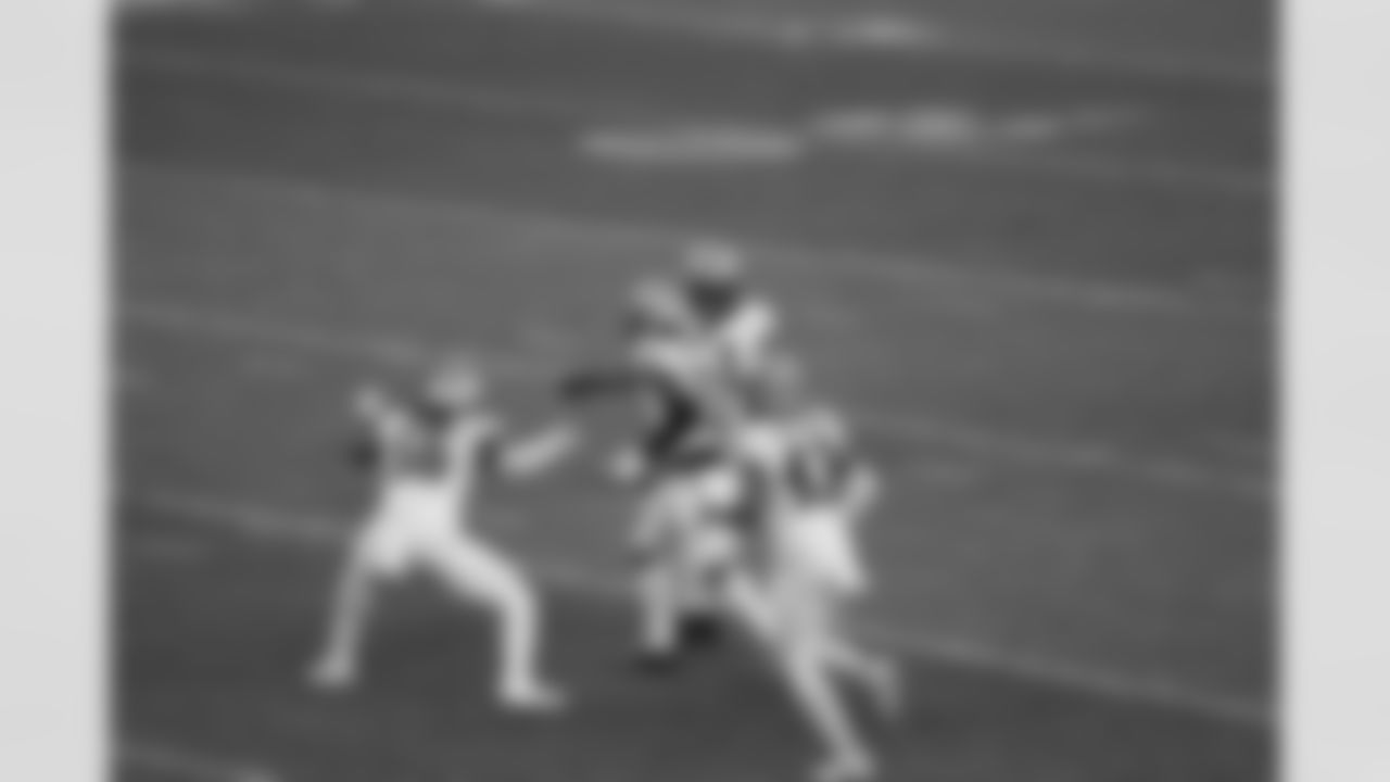 Game action photos from the New Orleans Saints vs. Denver Broncos matchup in Week 12 of the 2020 NFL season.