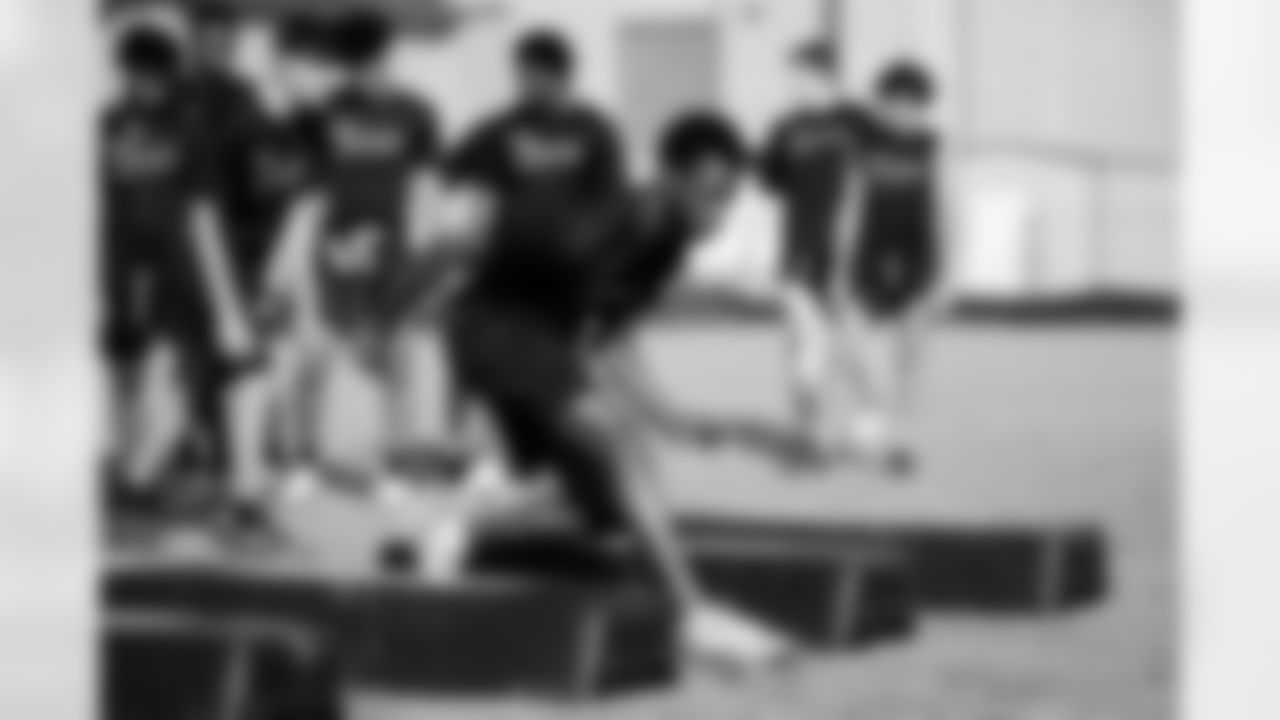 The New Orleans Saints visited Brusly High School in Baton Rouge on Tuesday, June 6, 2023 to hold the first part of their "New Orleans Saints High School Summer Workout" series.