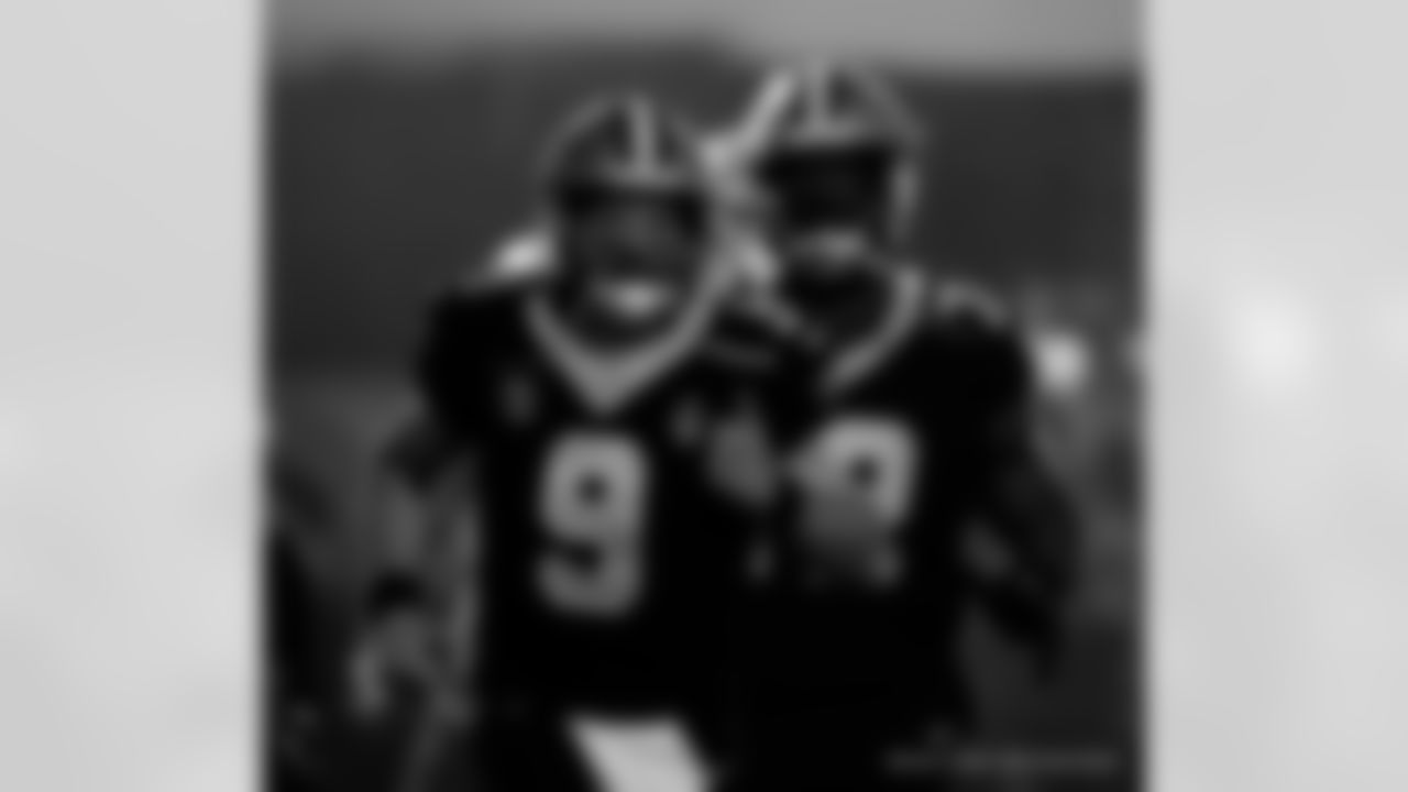 Pregame photos from the New Orleans Saints playing host to the Tampa Bay Buccaneers in the Divisional Round of the 2020 NFL playoffs.