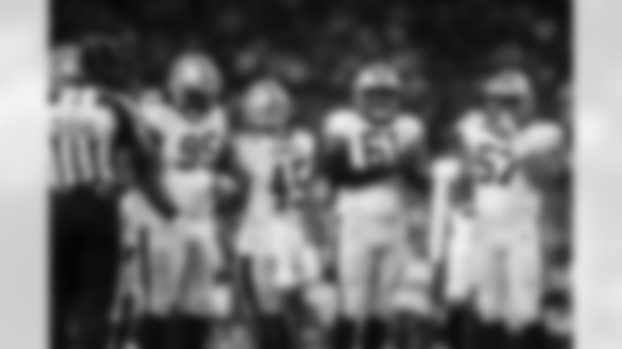 New Orleans Saints players in action during their 2022 Preseason Week 1 game against the Houston Texans.