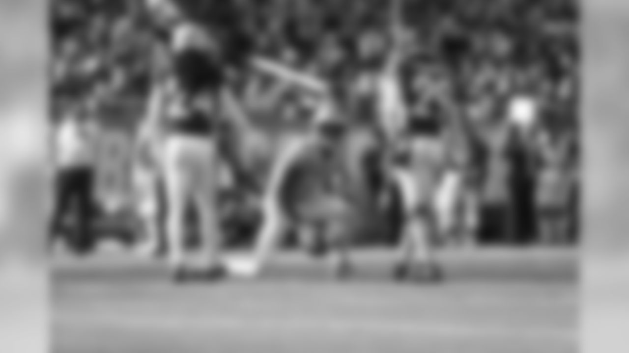 New Orleans Saints players take to the field at the 2020 National Football League Pro Bowl.