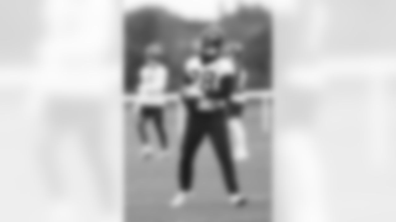 New Orleans Saints held practice in London on Friday, Sept. 30 ahead of their Sunday game against the Minnesota Vikings in Week 4 of the 2022 NFL season.
