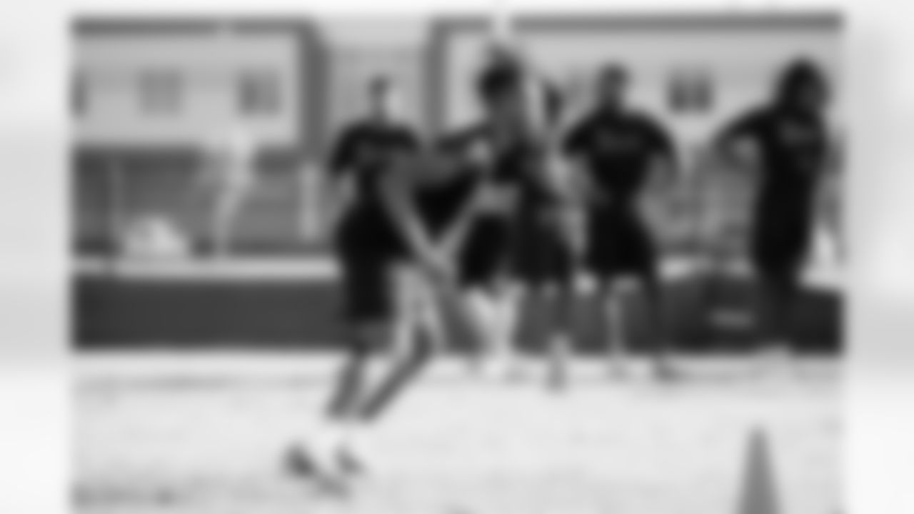 The New Orleans Saints visited Brusly High School in Baton Rouge on Tuesday, June 6, 2023 to hold the first part of their "New Orleans Saints High School Summer Workout" series.