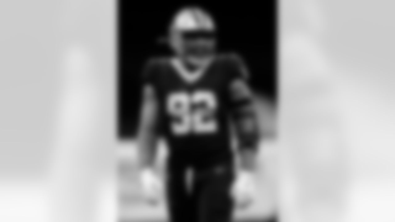 Game action photos from the New Orleans Saints vs. Los Angeles Chargers matchup in Week 5 of the 2020 NFL season.