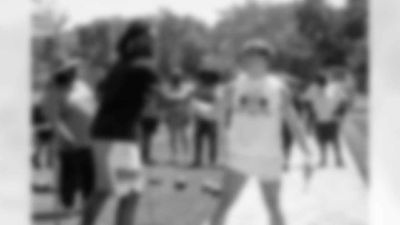 New Orleans Saints defensive back Lonnie Johnson Jr. hosted his annual "Protect the Youth" football camp in his hometown of Gary, Indiana at Gary West Side High School on Saturday, June 10, 2023.