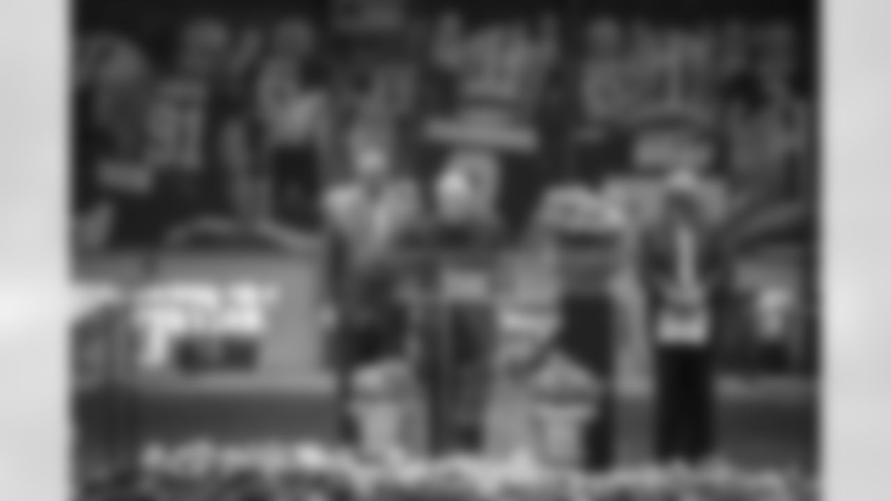 New Orleans Saints owner Gayle Benson was awarded the Loving Cup Award on Tuesday, May 10 at the Ochsner Sports Performance Center. The Times-Picayune has awarded the Cup annually since 1901.