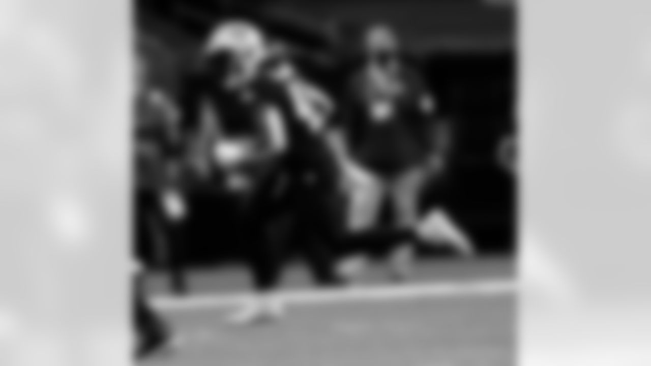 Game action photos from the New Orleans Saints vs. Los Angeles Chargers matchup in Week 5 of the 2020 NFL season.