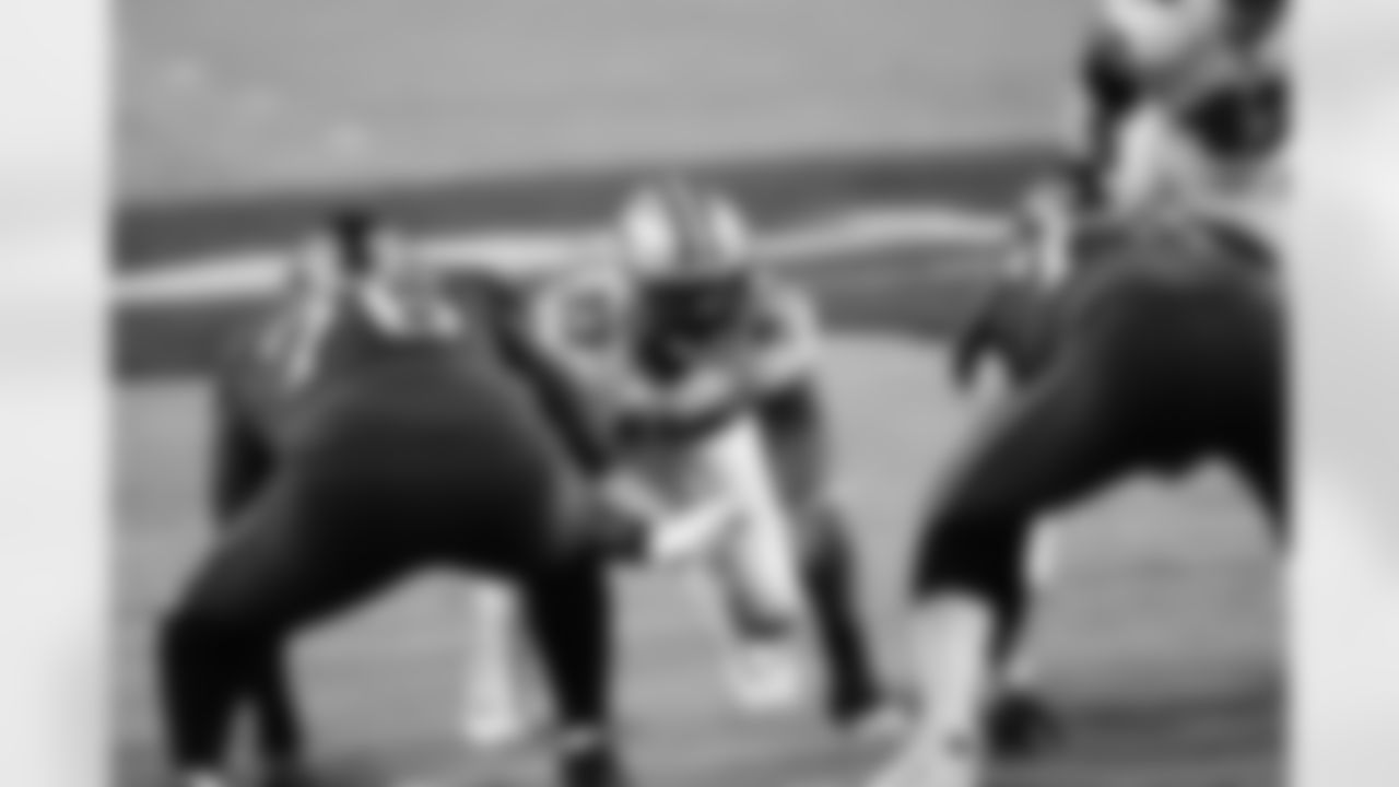 Game action photos from the New Orleans Saints at division rival Tampa Bay Buccaneers in Week 9 of the 2020 NFL season.