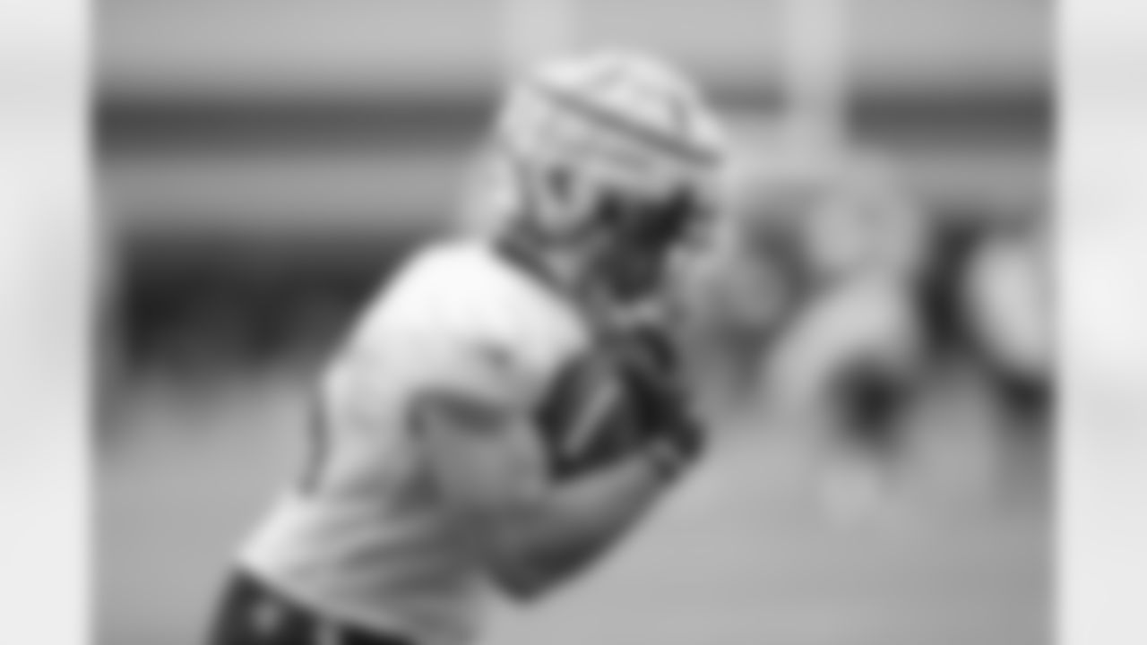 New Orleans Saints fullback Adam Prentice took the field for practice during 2022 Training Camp presented by Rouses Markets on Thursday, August 11.