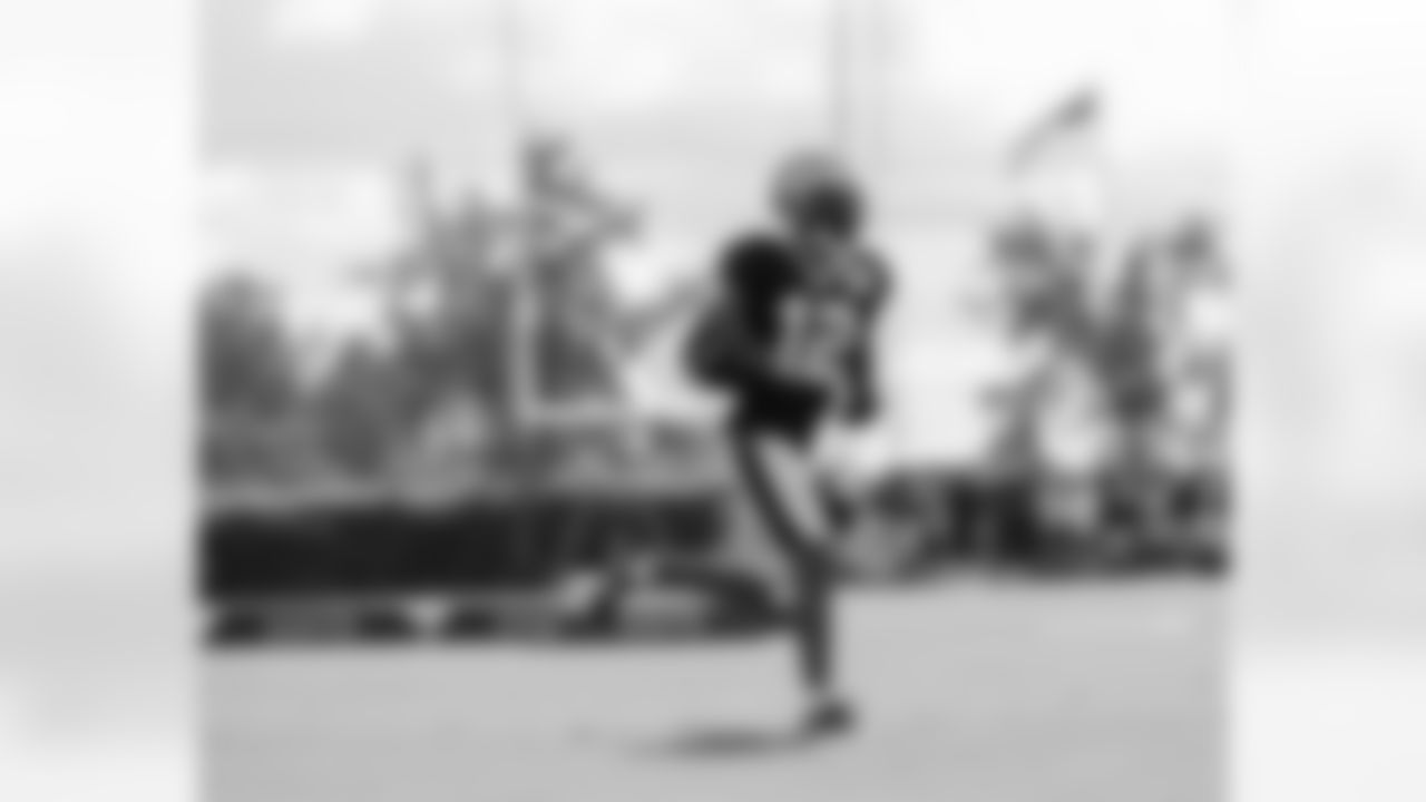 New Orleans Saints wide receiver Chris Olave took the field for practice during 2022 Training Camp presented by Rouses Markets on Friday, August 5.