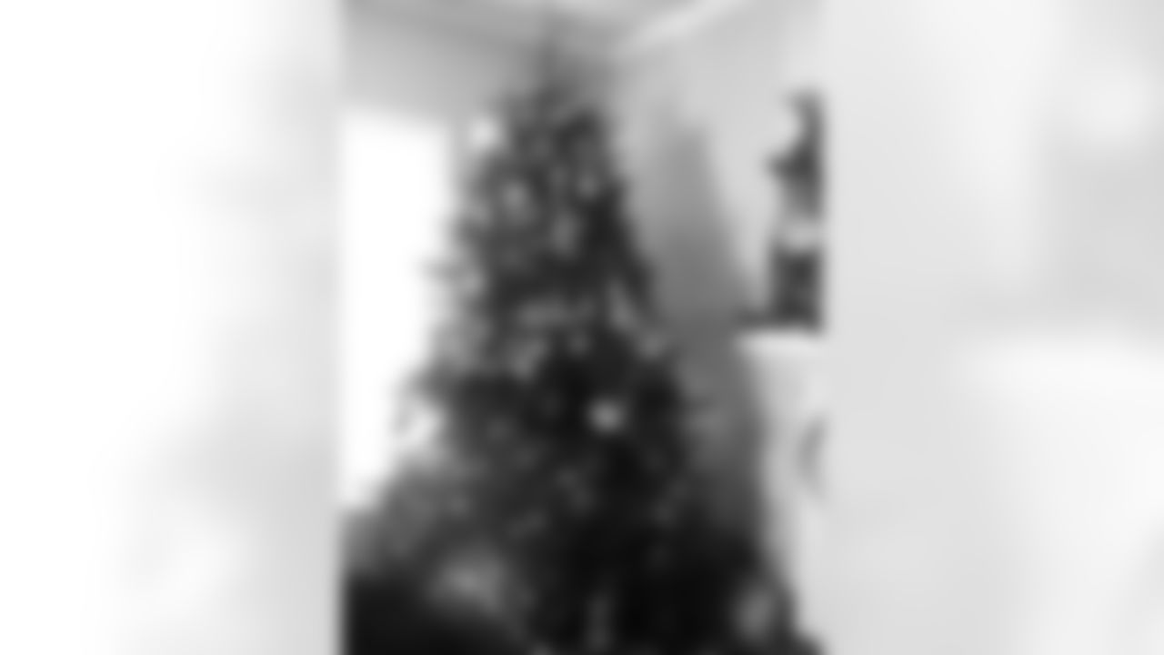 Luke McCown's Christmas tree
