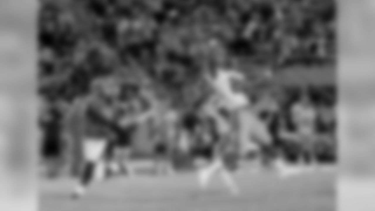 Picayune interception at the game between Picayune High School and Gulfport High School during the Mississippi High School Game of the Month in Gulfport on Friday, September 13, 2019. (Photo by Michael DeMocker)