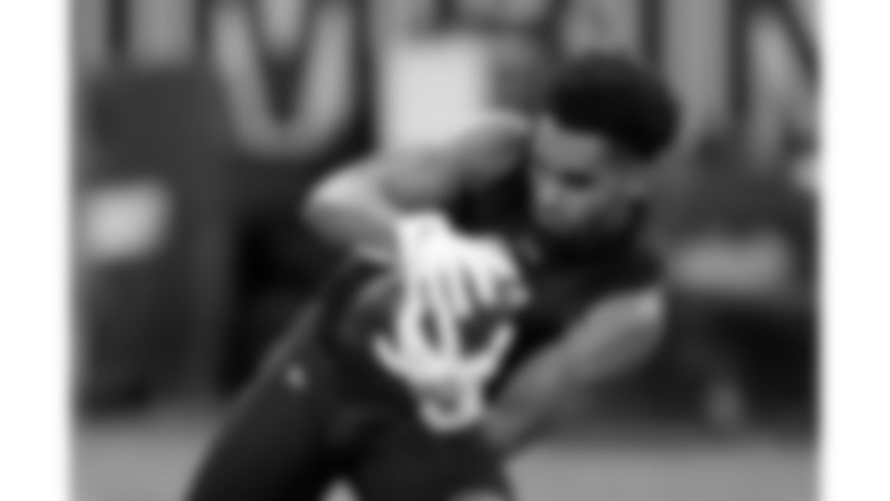 Check out photos of New Orleans Saints 2022 NFL Draft first round draft selection Chris Olave, wide receiver out of Ohio State who was selected with the 11th pick.