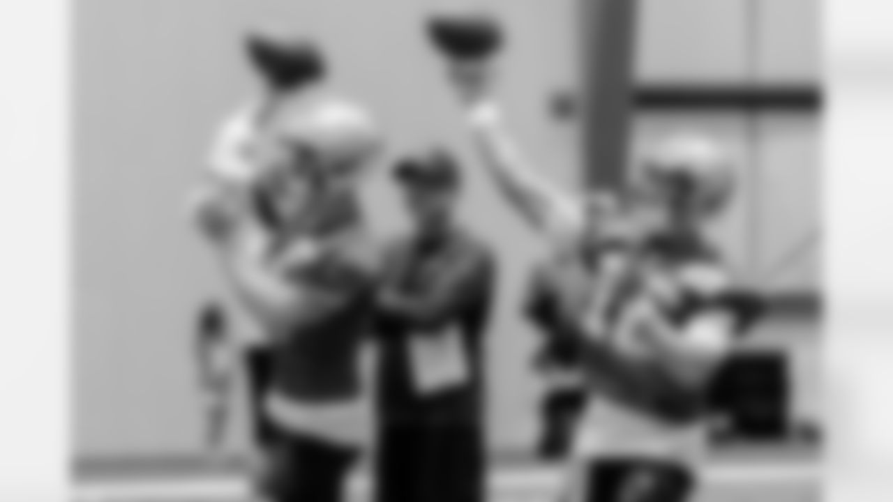New Orleans Saints quarterbacks Andy Dalton and Ian Book took the field for practice during 2022 Training Camp presented by Rouses Markets on Tuesday, August 9.