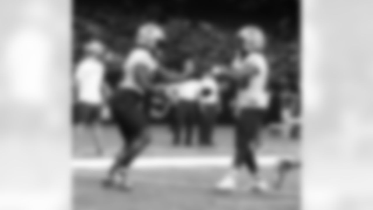 The New Orleans Saints took the field for open practice during 2022 Saints Training Camp presented by Rouses Markets on Sunday, August 21 at the Caesars Superdome.