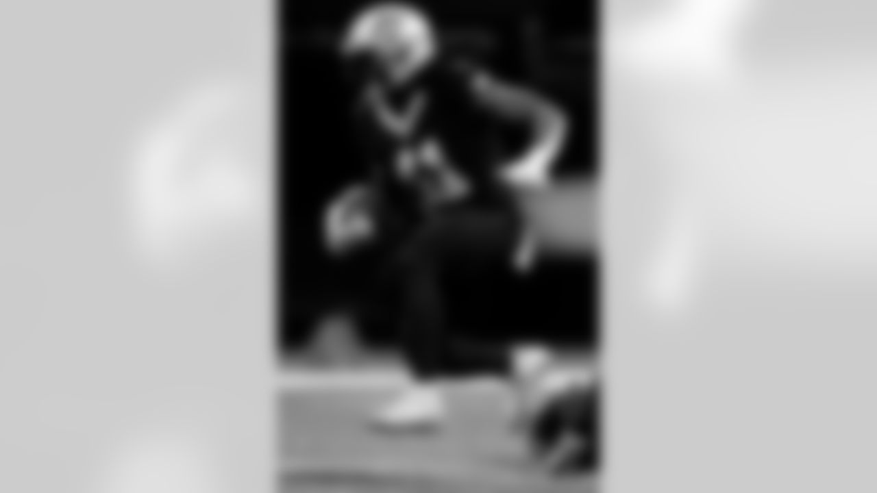 Game action photos from the New Orleans Saints vs. Carolina Panthers matchup in Week 7 of the 2020 NFL season.