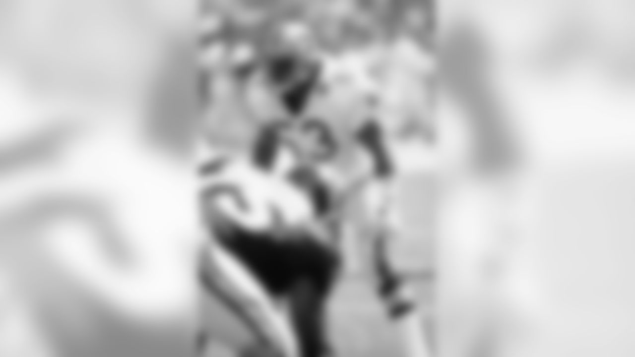 A member of the Saints famed Dome Patrol, linebacker Vaughan Johnson finished his career with 669 tackles, 12 sacks, four interceptions and five fumble recoveries along with four Pro Bowl appearances in eight seasons with the squad.