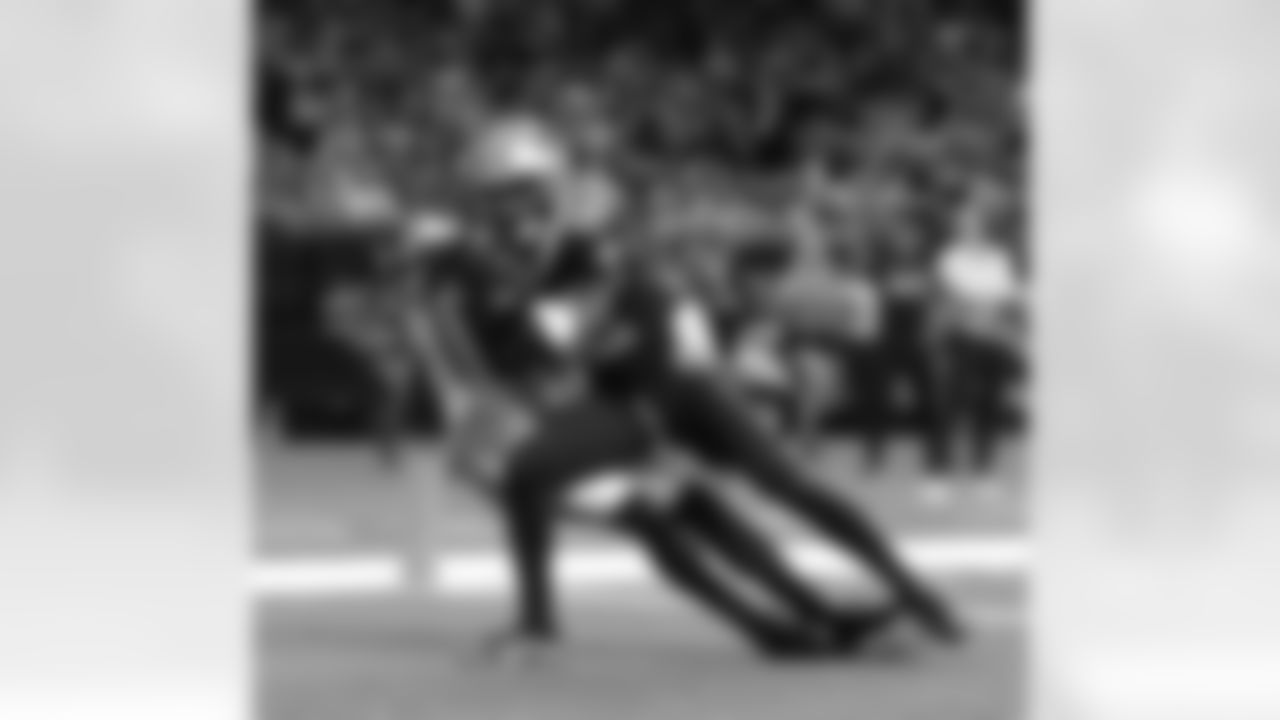 New Orleans Saints wide receiver Chris Olave in action during their 2022 Week 5 game against the Seattle Seahawks.