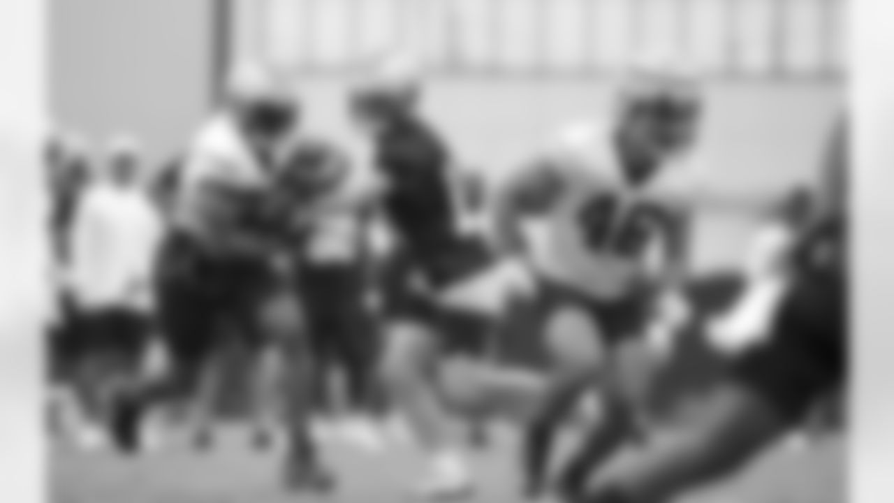 The New Orleans Saints running back Dwayne Washington, quarterback Andy Dalton, and fullback Adam Prentice took the field for practice during 2022 Training Camp presented by Rouses Markets on Friday, July 29.