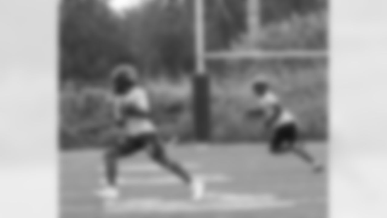 The New Orleans Saints hosted youth from New Orleans-area high schools for their annual 11-on tournament on Wednesday, June 21, 2023 at the Ochsner Sports Performance Center.