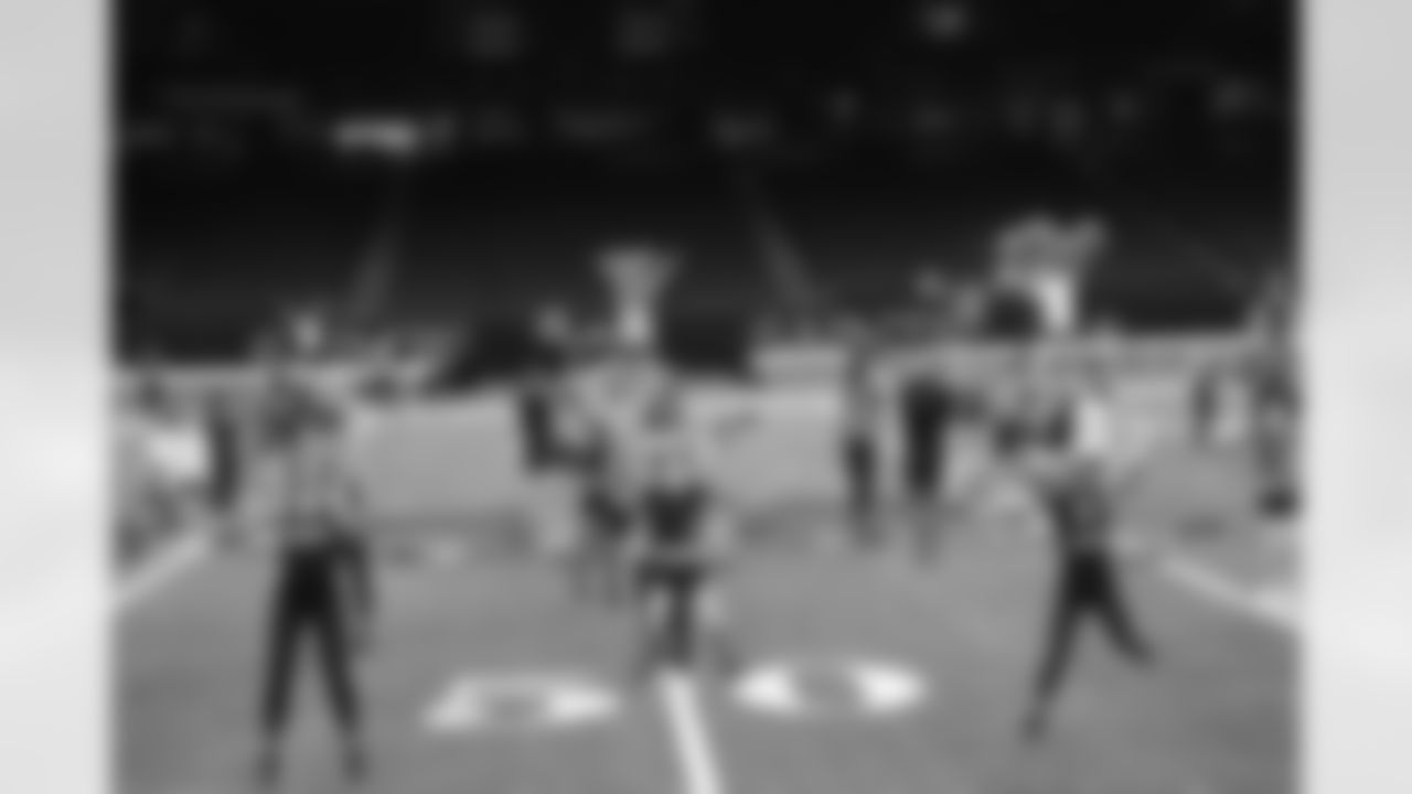 Our 2022 Saints Jr. Cheer Krewe participated in Day 2 of practice at the Caesars Superdome in preparation for their preseason halftime performance on August 26.