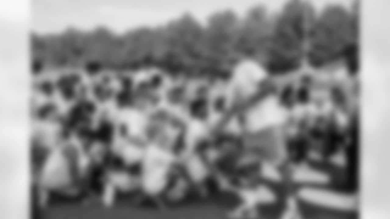 Saints cornerback Bradley Roby hosted his fifth annual NFL Skills camp at Peachtree Ridge High School in Suwanee, Georgia on July 15, 2023.