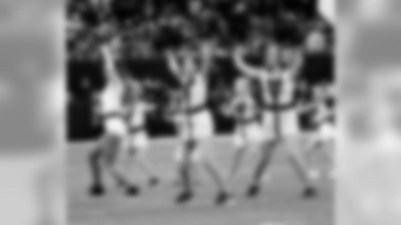 The Saintsations took to the field and performed for fans during Week 12 between the Saints and Panthers at the Mercedes-Benz Superdome.