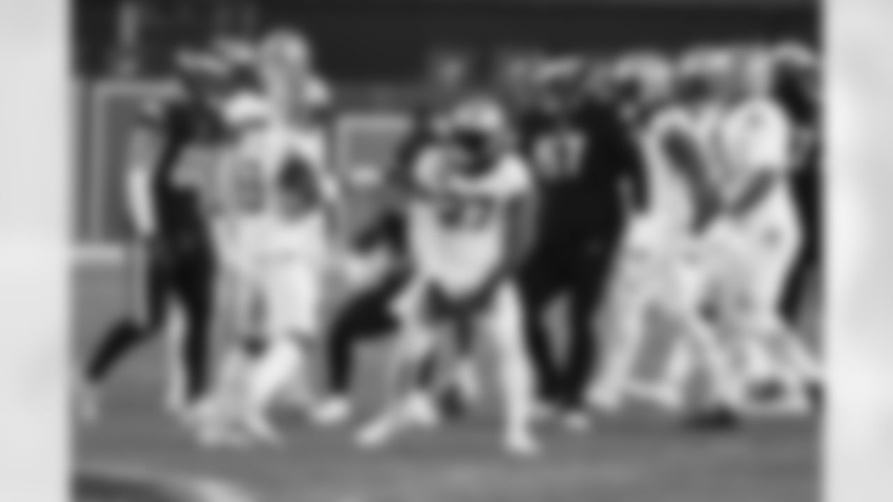 Game action photos from the New Orleans Saints vs. Philadelphia Eagles matchup in Week 14 of the 2020 NFL season.