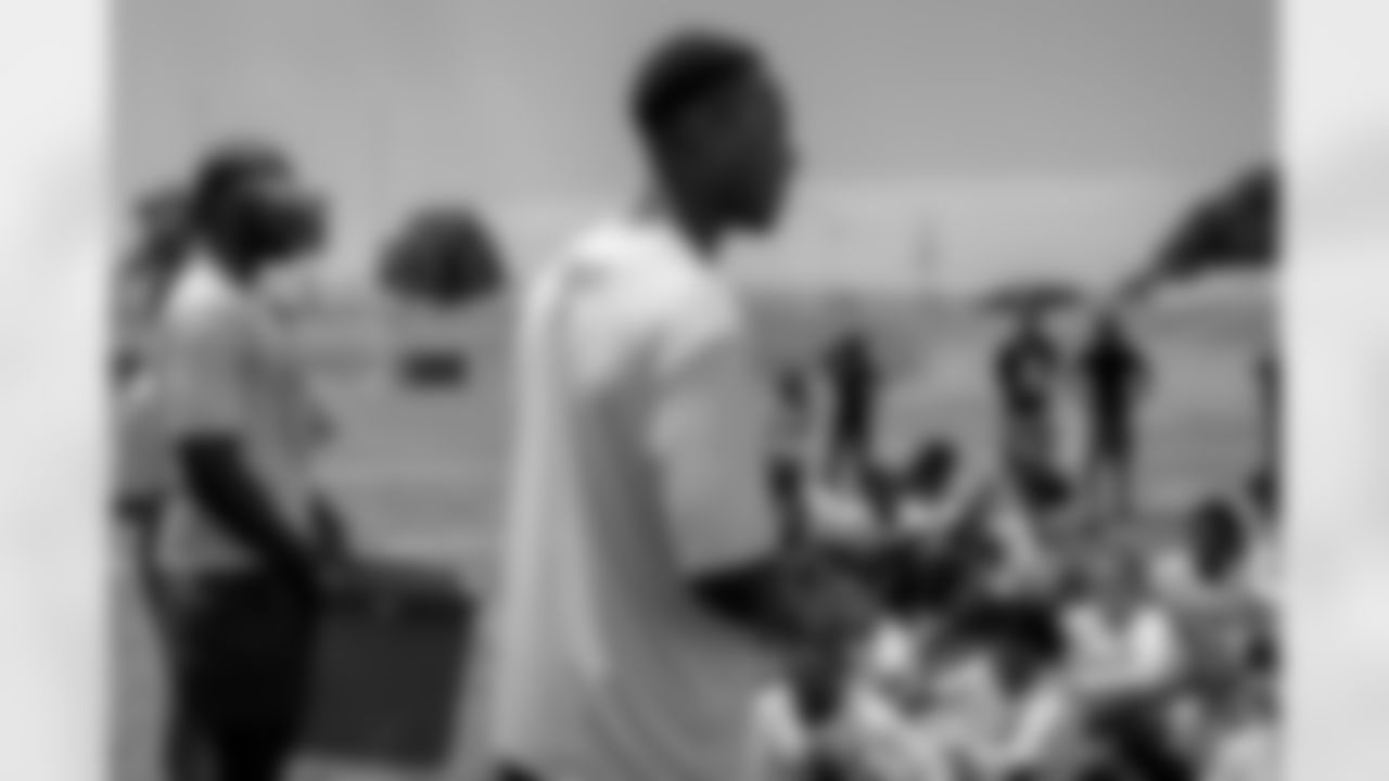 New Orleans Saints cornerback Paulson Adebo hosted his inaugural youth football camp at Herman Clark Stadium in Fort Worth, Texas on Sunday, July 9, 2023.