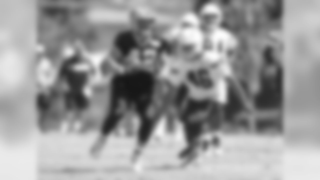 Action photos of New Orleans Saints Training Camp presented by Verizon at joint practice with the Los Angeles Chargers at Jack R. Hammett Sports Complex in Costa Mesa, CA. on August 16, 2019.