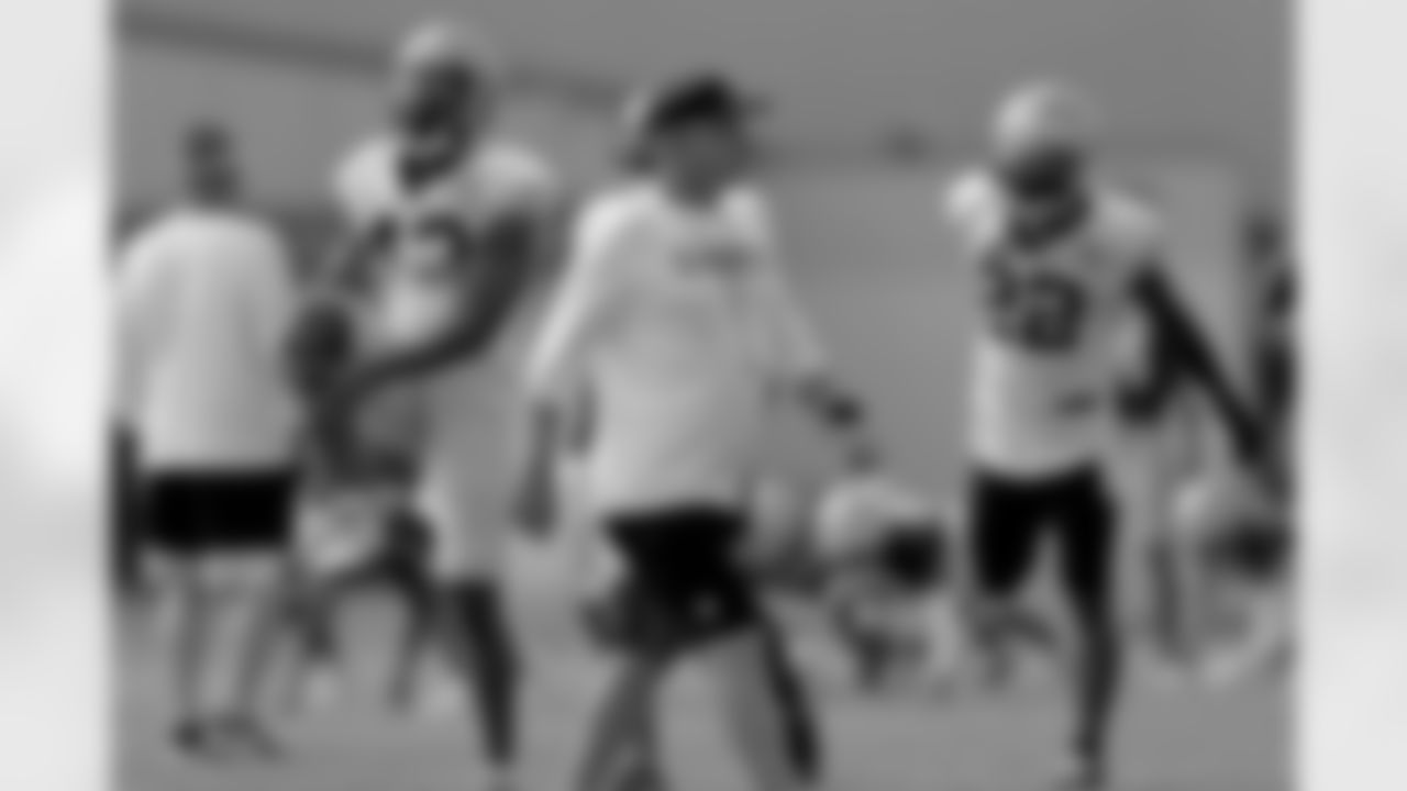 The New Orleans Saints take the field for Day 9 of Training Camp presented by SeatGeek at the Ochsner Sports Performance Center.
