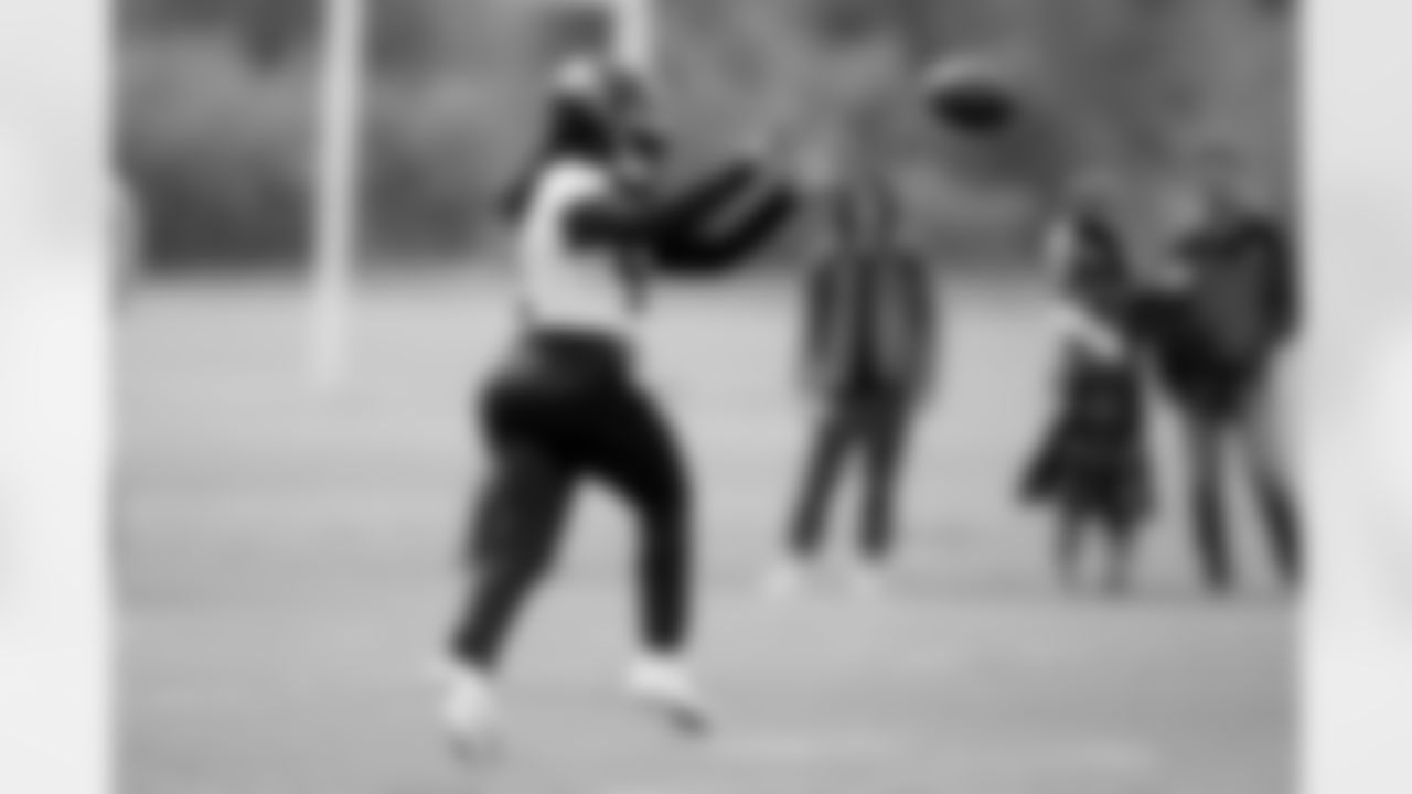 New Orleans Saints held practice in London on Thursday, Sept. 29 ahead of their Sunday game against the Minnesota Vikings in Week 4 of the 2022 NFL season.