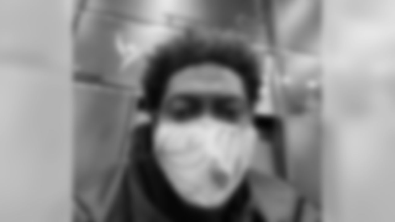 Jared Cook: They're here today monitoring our Rona protocols. But ain't nothing changed, it's in our character. Str8 up.