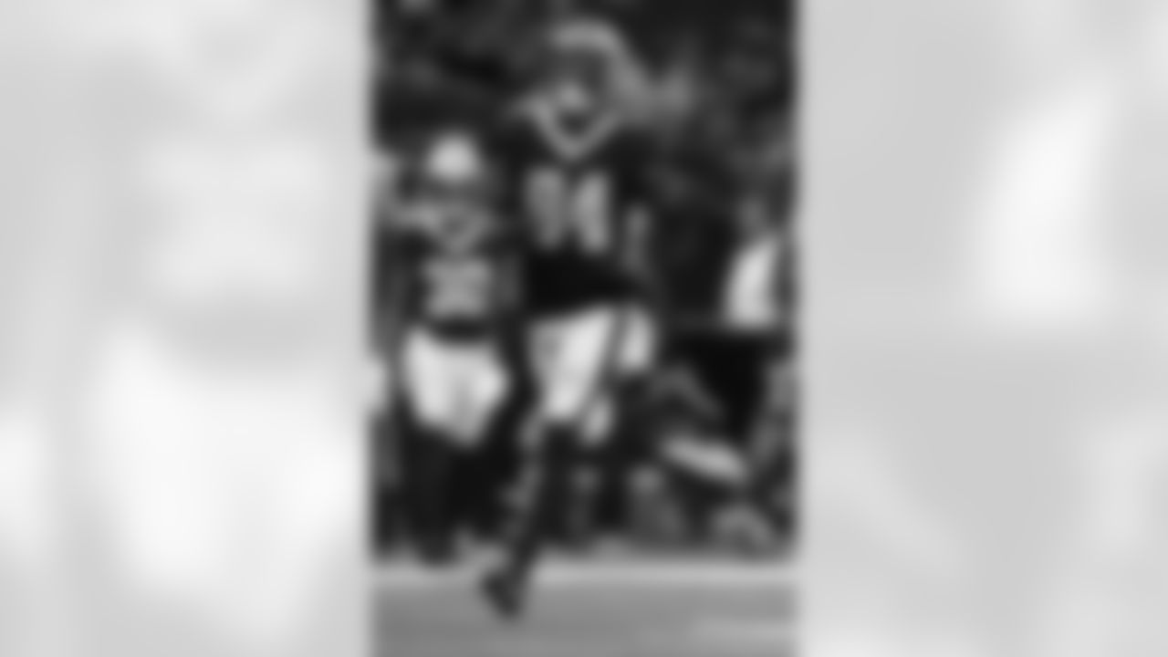 New Orleans Saints wide receiver Dai'Jean Dixon (84) in action during their 2022 Preseason Week 3 game against the Los Angeles Chargers.