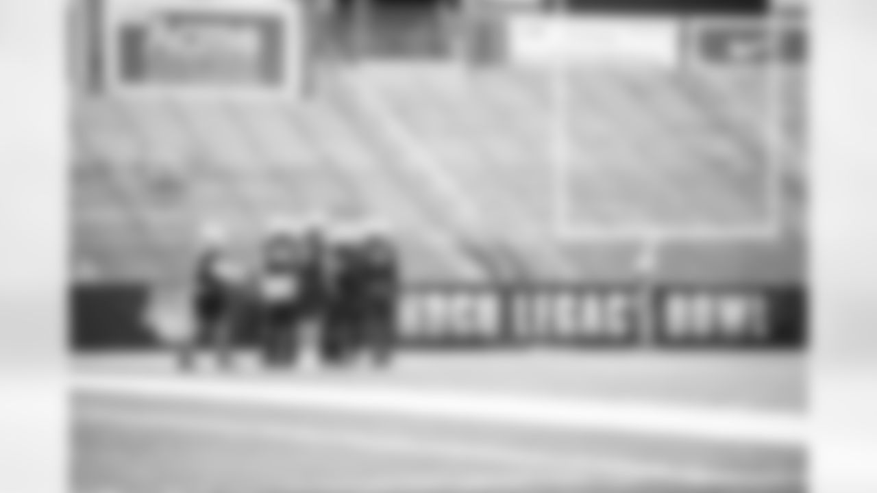 On February 18, 2022, Team Robinson and Team Gaither gathered for Day 4 of practice at Tom Benson Field at Yulman Stadium in preparations for the 2022 HBCU Legacy Bowl on Saturday, February 19.