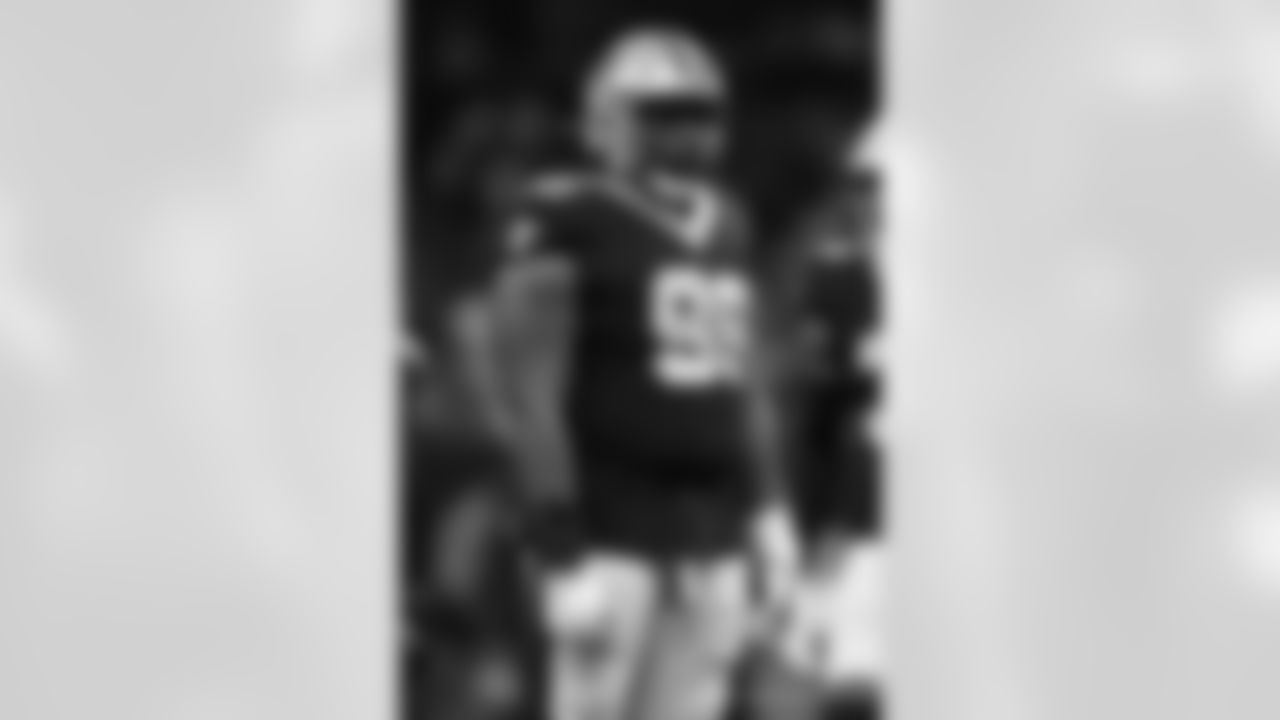 New Orleans Saints defensive lineman Shy Tuttle (99) in action during their 2022 Preseason Week 3 game against the Los Angeles Chargers.