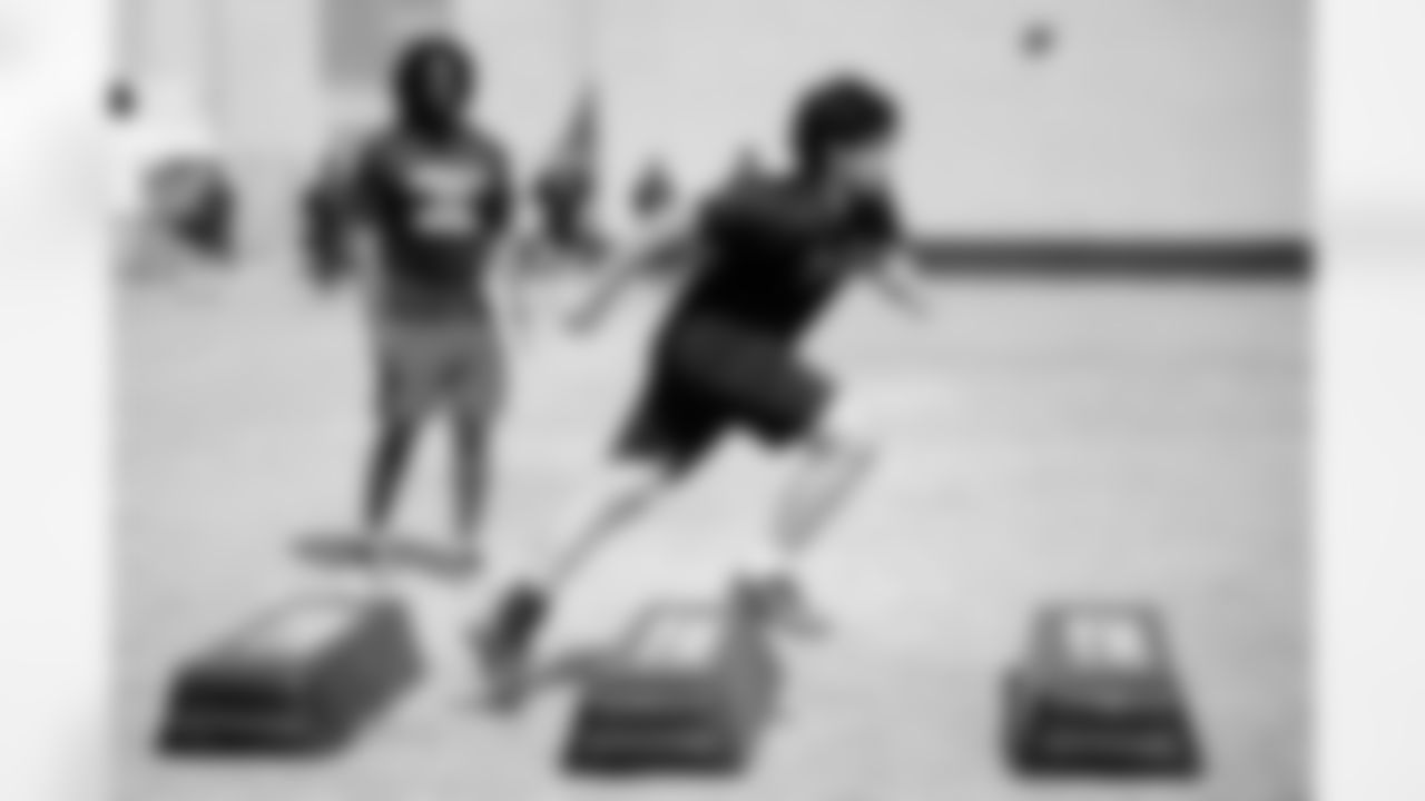 The New Orleans Saints visited Brusly High School in Baton Rouge on Tuesday, June 6, 2023 to hold the first part of their "New Orleans Saints High School Summer Workout" series.