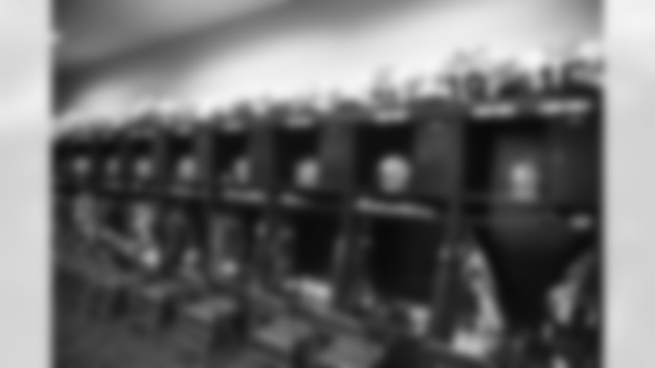 Head inside the New Orleans Saints locker room as jerseys, helmets, and more are set for 2022 Preseason Week 1 against Houston Texans.