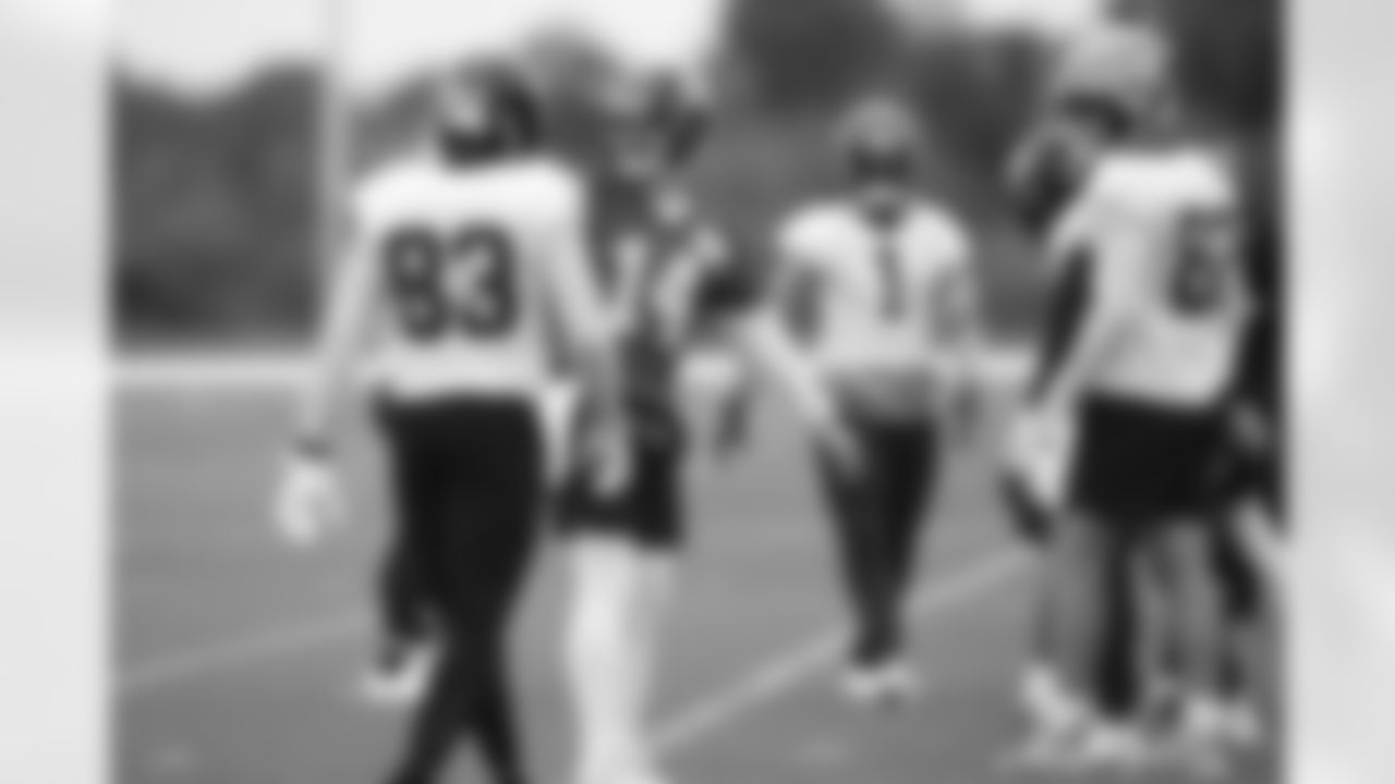New Orleans Saints held practice in London on Friday, Sept. 30 ahead of their Sunday game against the Minnesota Vikings in Week 4 of the 2022 NFL season.