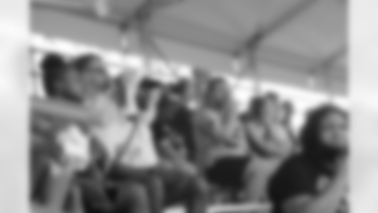 New Orleans Saints fans joined in the action at Day 3 of Training Camp presented by SeatGeek at the Ochsner Sports Performance Center.
