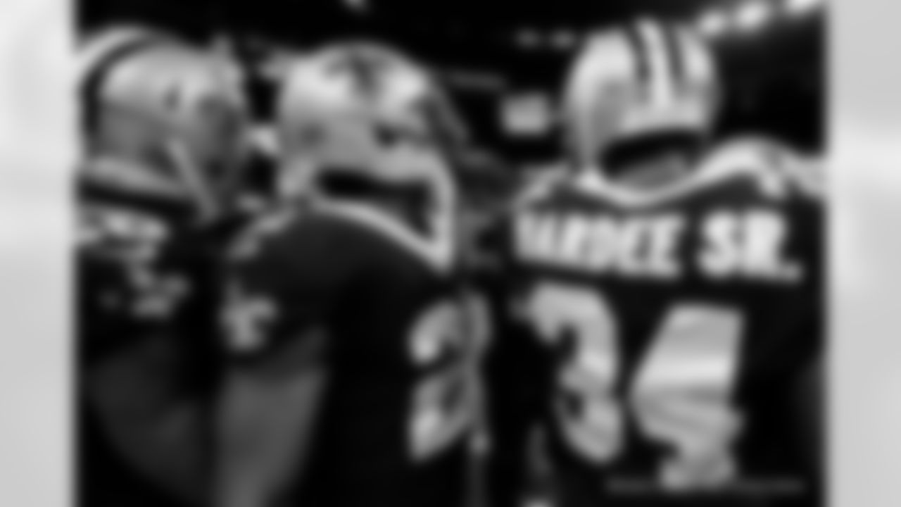 Pregame photos from the New Orleans Saints playing host to the Carolina Panthers in Week 7 of the 2020 NFL season.