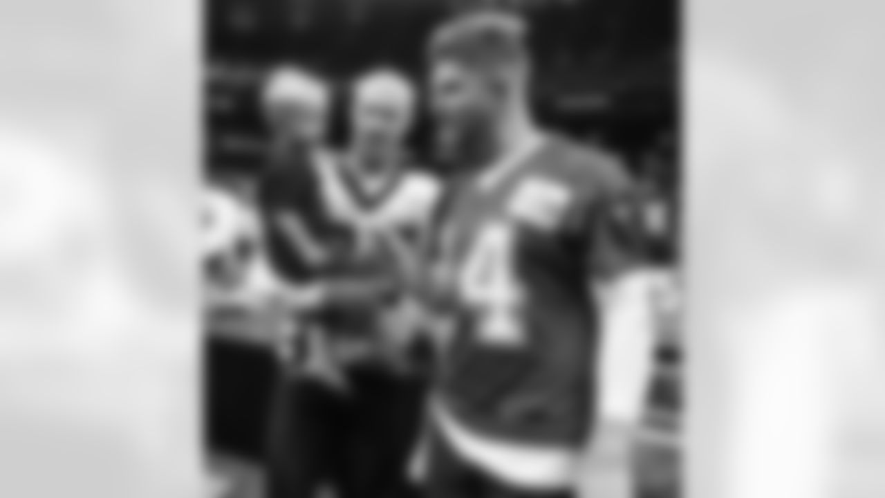 New Orleans Saints quarterback Andy Dalton took the field for open practice during 2022 Saints Training Camp presented by Rouses Markets on Sunday, August 21 at the Caesars Superdome.