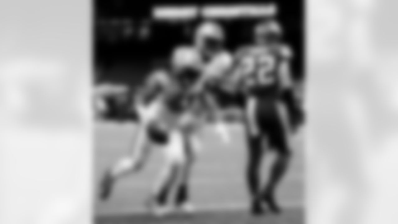 Check out photos of New Orleans Saints running back Alvin Kamara in action during the 2020 NFL season.