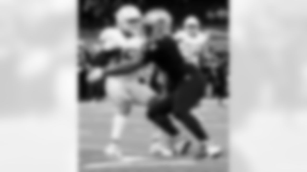 Game action photos from the New Orleans Saints vs. Los Angeles Chargers matchup in Week 5 of the 2020 NFL season.