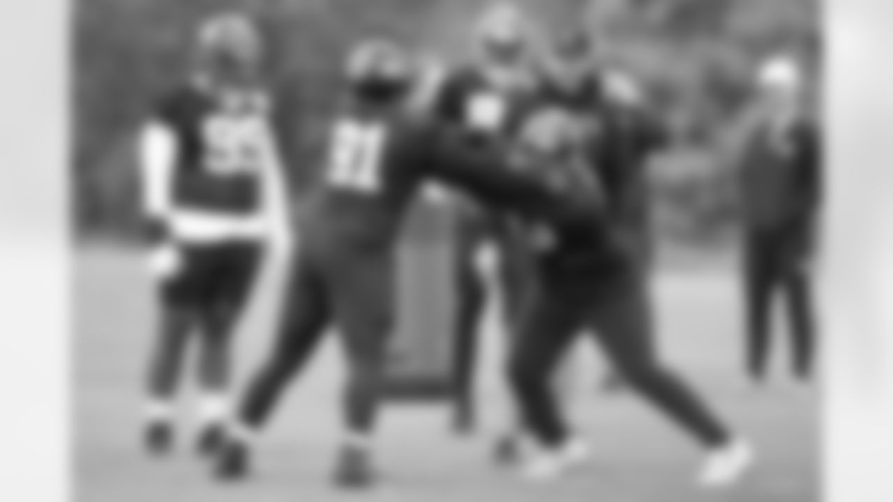 New Orleans Saints held practice in London on Thursday, Sept. 29 ahead of their Sunday game against the Minnesota Vikings in Week 4 of the 2022 NFL season.