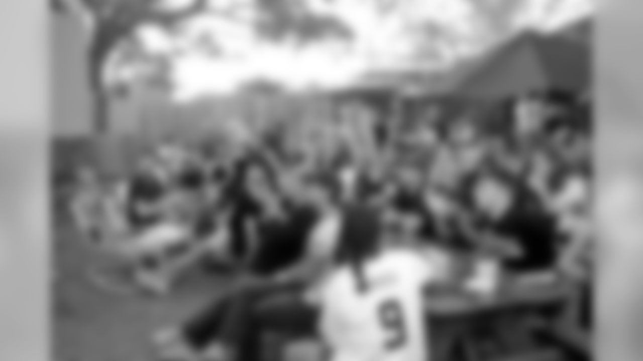 Miller Lite Saints Watch Party at the Tchoup Yard as the Saints face the Bears in Chicago on Sunday, October 20, 2019. (Photo by Michael DeMocker)