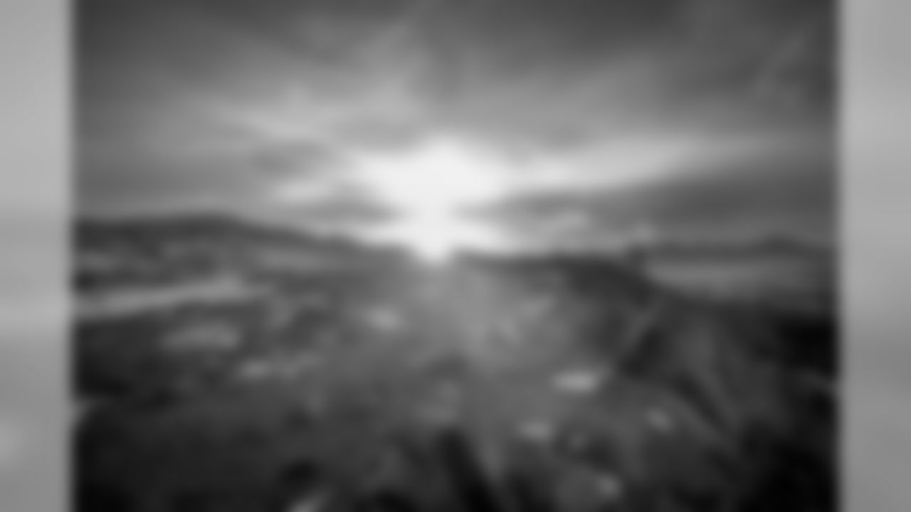 A view of the sunrise over Bonnehill Peak from Pocatello, Idaho in the early morning.