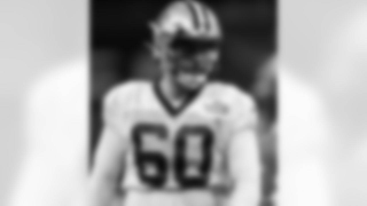 New Orleans Saints defensive end Niko Lalos took the field for open practice during 2022 Saints Training Camp presented by Rouses Markets on Sunday, August 21 at the Caesars Superdome.