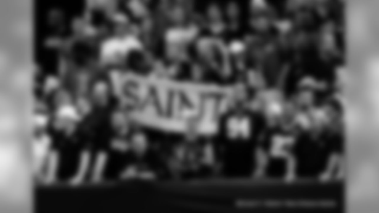 Check out Saints fans cheering on the team during Week 5 against the Tampa Bay Buccaneers.