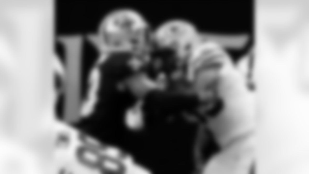 Game action photos from the New Orleans Saints vs. Green Bay Packers matchup in Week 3 of the 2020 NFL season.